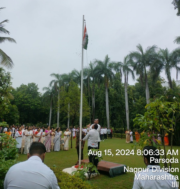 Independence Day Celebrations at K.I.T.S., Ramtek on 15th August 2024