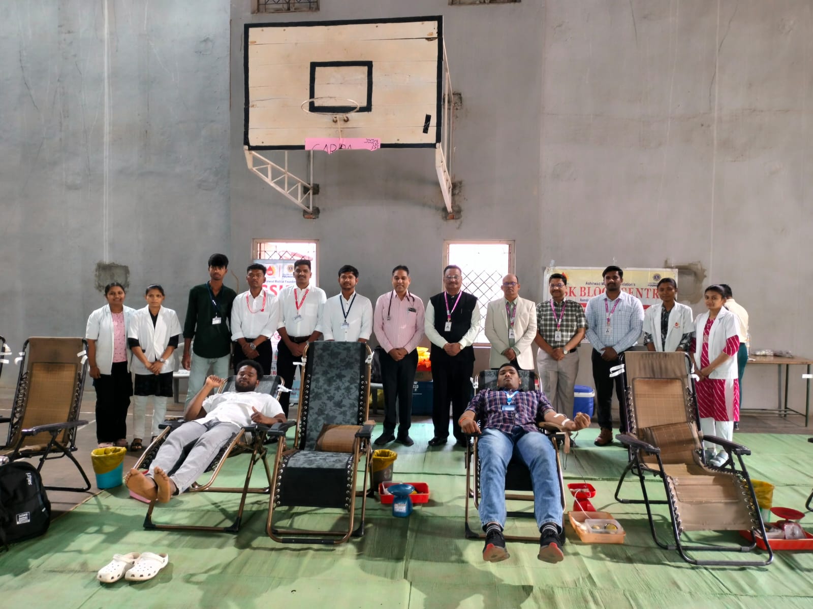 Martyrs’ Day Observed with Mega Blood Donation Camp at KITS, Ramtek