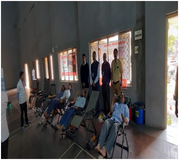 Blood Donation Camp in KITS, Ramtek 