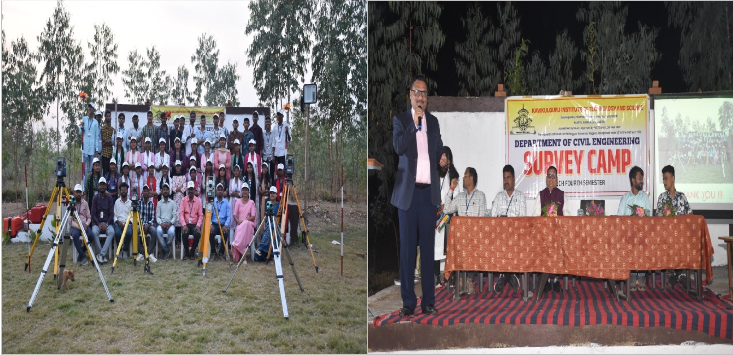 Civil Engineering Department Organized a Survey Camp