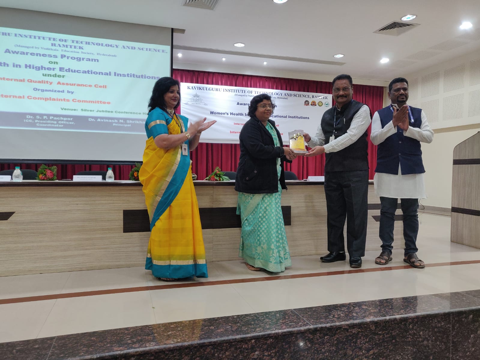 Awareness Program on Women's Health in Higher Educational Institutions at KITS, Ramtek