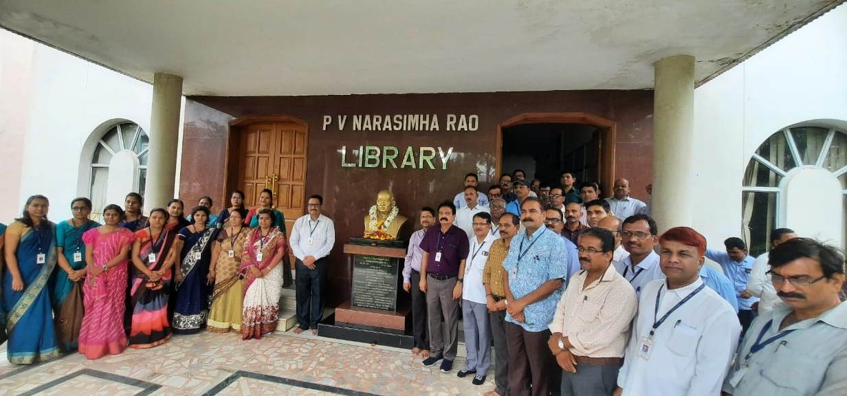 Homage Paid to Late  Sri. P. V. Narasimha Rao,  Former Prime Minister of India