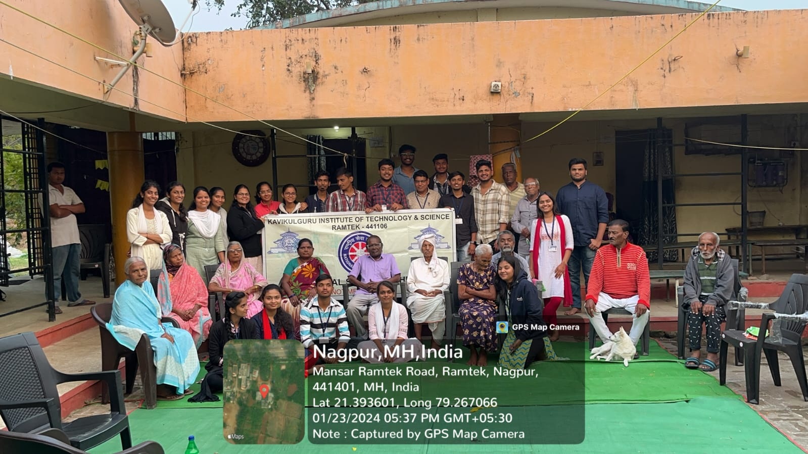 New Year and Makarsankrant Celebration with Old Age Peoples on 23rd January 2024