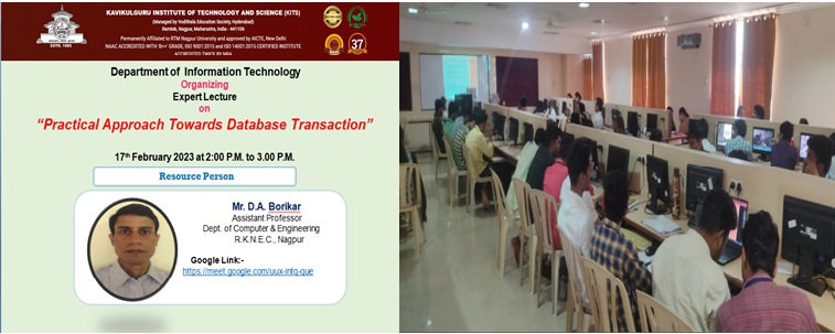 Expert Lecture on 