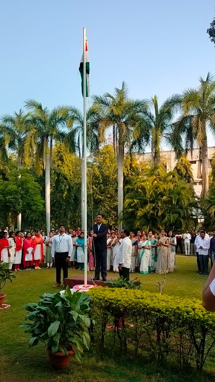 74th Republic Day Celebration at Kavikulguru Institute of Technology and Science, Ramtek 